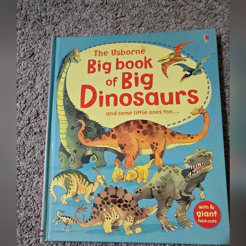 Usborne Big Book Of BIG DINOSAURS